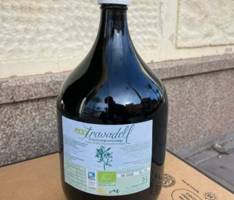 Aceite de Oliva Virgen Extra Ecológico 3L Botella de cristal