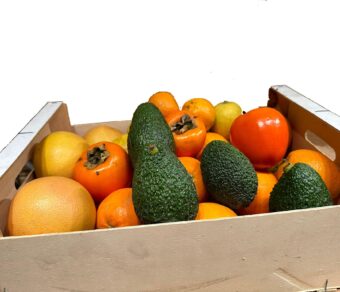 Paquete de Fruta Mixta 7 - Naranjas, Mandarinas, Pomelo, Kaki y Aguacates