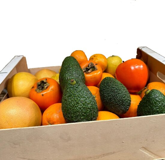Paquete de Fruta Mixta 7 - Naranjas, Mandarinas, Pomelo, Kaki y Aguacates